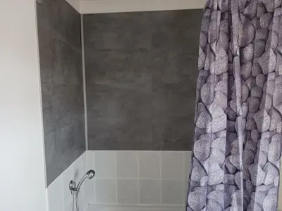 Salle de bains dans l'établissement Chambres chez l'habitant