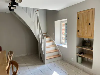 Plan de l'établissement Gîte paisible, tout confort avec grand terrain, garage, Wi-Fi, proche du Mans et de la vallée du Loir - FR-1-410-394