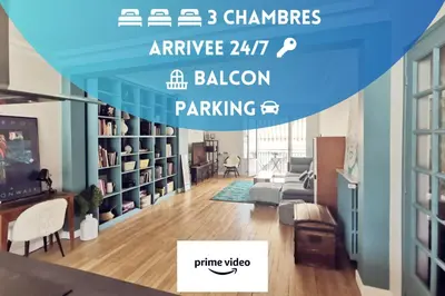 Certificat, récompense, panneau ou autre document affiché dans l'établissement Grand Appartement Familial, Tours Centre, Parking