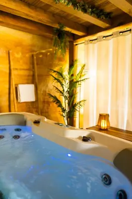 Plan de l'établissement Suite troglodyte & spa privé - Luxe et détente